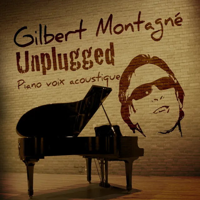 Music print | Gilbert Montagné - Gilbert Montagné Unplugged (Piano-voix accoustique) poster connecté