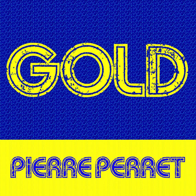 Music print | Pierre Perret - Gold: Pierre Perret poster connecté