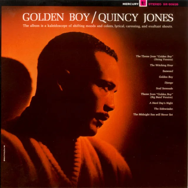 Music print | Quincy Jones - Golden Boy poster connecté