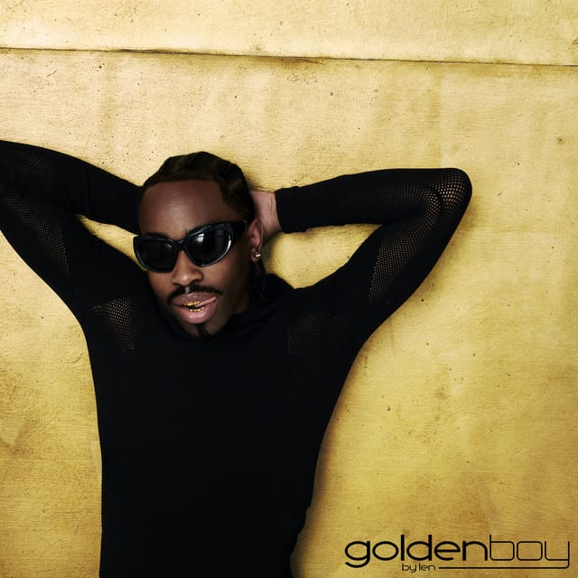 Music print | Len - goldenboy poster connecté