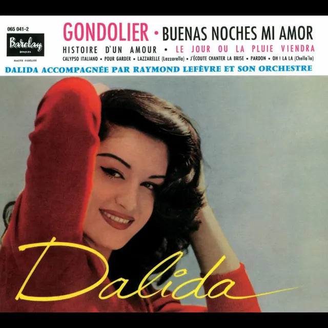 Music print | Dalida - Gondolier poster connecté