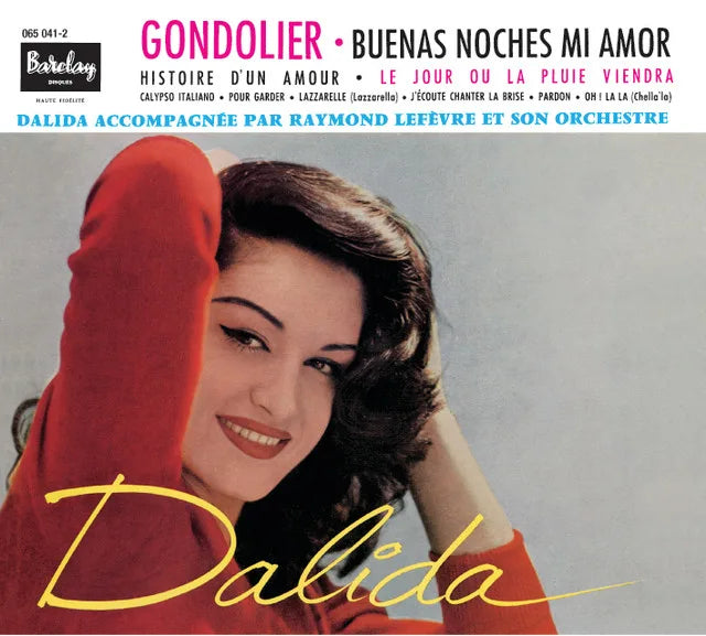 Music print | Dalida - Gondolier Vol 3 poster connecté