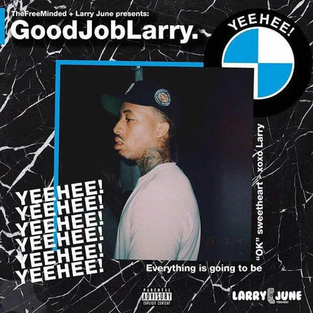Music print | Larry June - Good Job Larry poster connecté