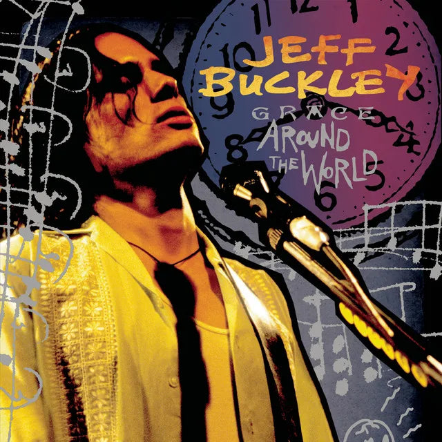 Music print | Jeff Buckley - Grace Around The World poster connecté