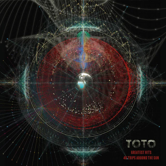 Music print | TOTO - Greatest Hits: 40 Trips Around The Sun poster connecté