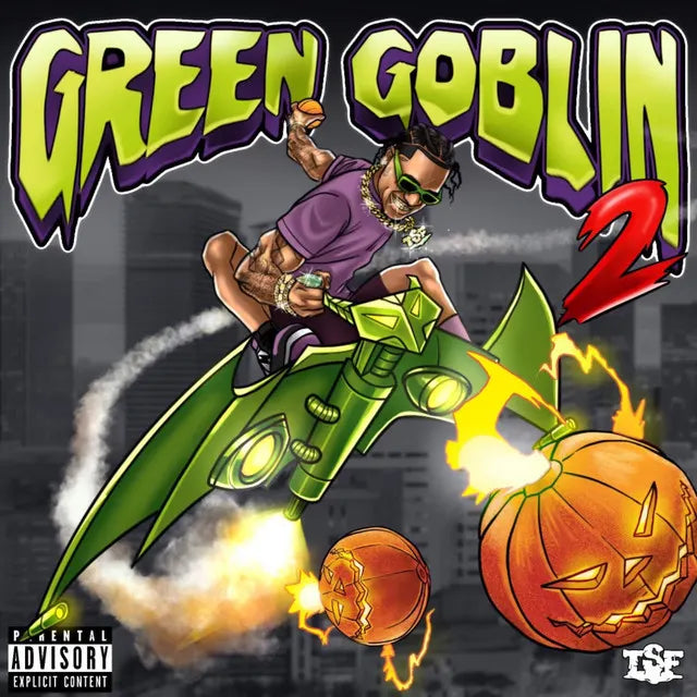 Music print | Rizzoo Rizzoo - Green Goblin 2 poster connecté