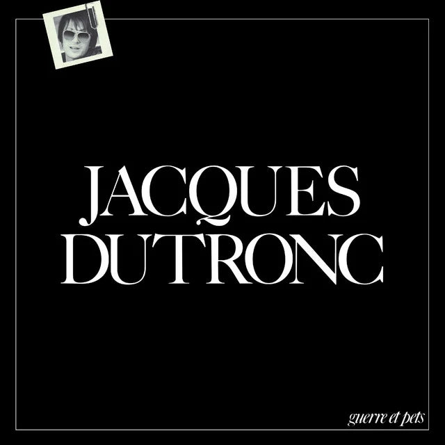 Music print | Jacques Dutronc - Guerre et pets poster connecté