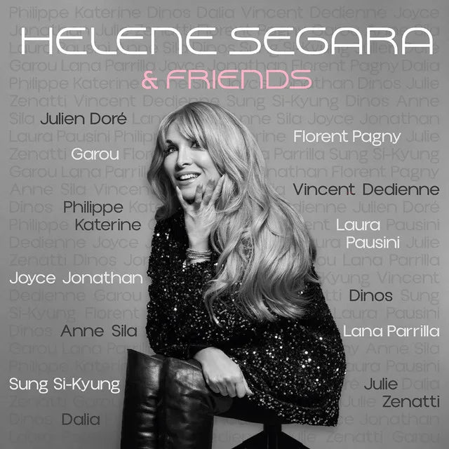 Music print | Hélène Ségara - Hélène Ségara & Friends poster connecté