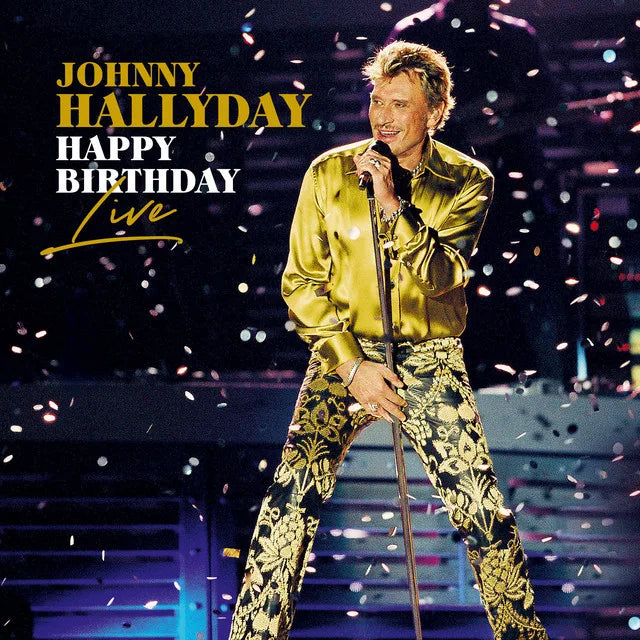 Music print | Johnny Hallyday - Happy Birthday Live poster connecté
