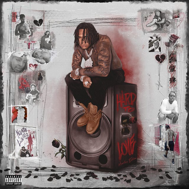 Music print | Moneybagg Yo - Hard To Love poster connecté