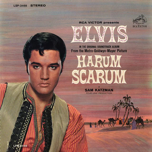 Music print | Elvis Presley - Harum Scarum poster connecté