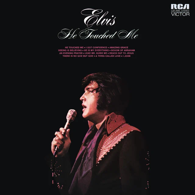 Music print | Elvis Presley - He Touched Me poster connecté