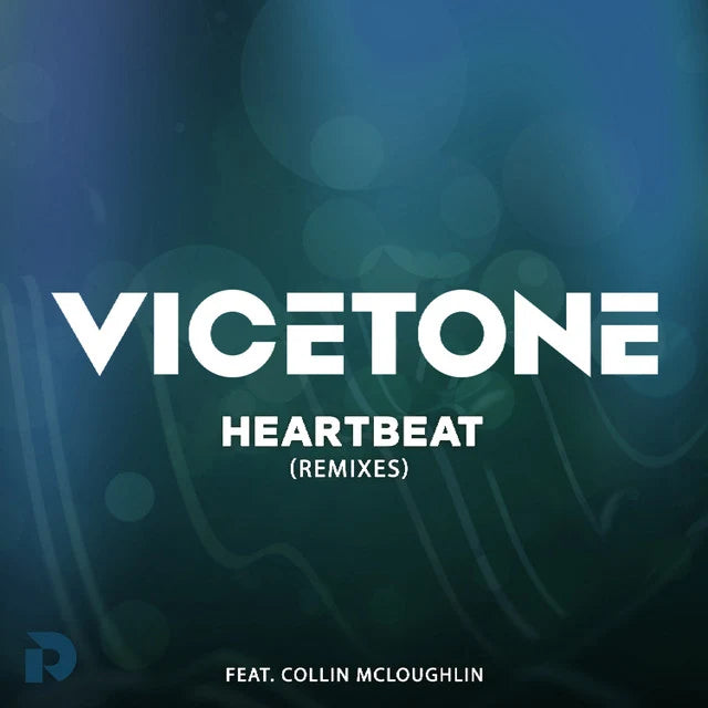 Affiche de l'album Heartbeat (The Remixes) de Vicetone, poster connecté NFC 30 × 30 cm