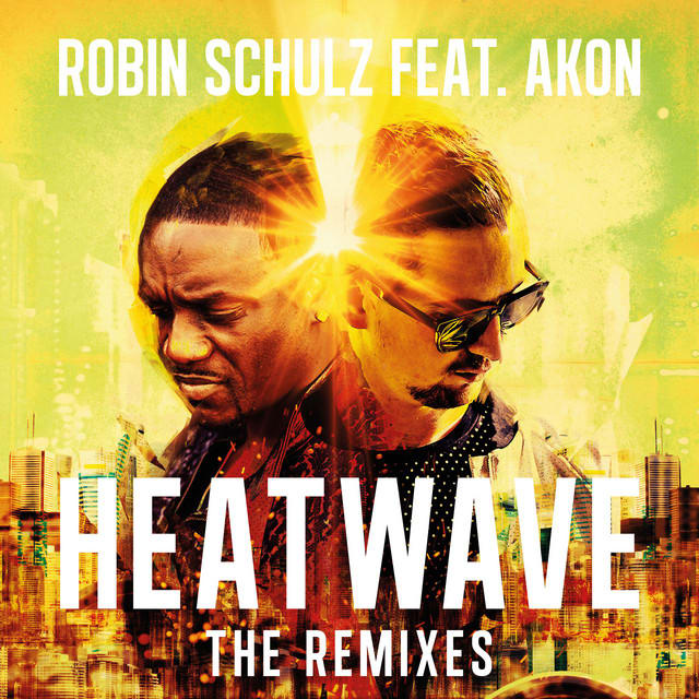 Music print | Robin Schulz - Heatwave (feat. Akon) [The Remixes] poster connecté