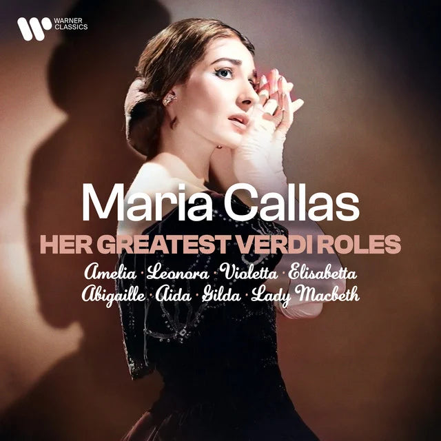 Music print | Giuseppe Verdi & Maria Callas - Her Greatest Verdi Roles poster connecté
