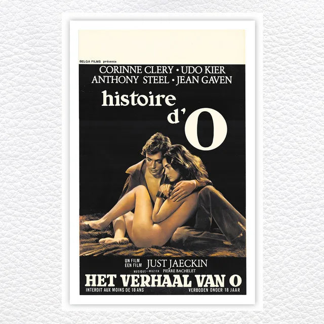Music print | Pierre Bachelet - Histoire D'O (Original Motion Picture Soundtrack) poster connecté