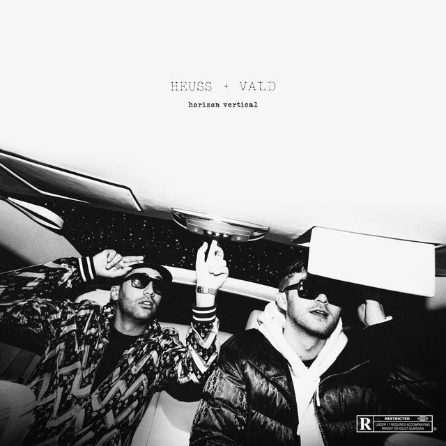 Music print | Heuss L'enfoiré & Vald - Horizon vertical poster connecté