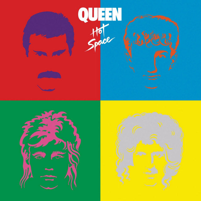 Music print | Queen - Hot Space (Deluxe Edition) poster connecté