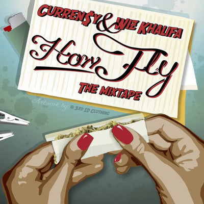 Music print | Wiz Khalifa & Curren$y - How Fly