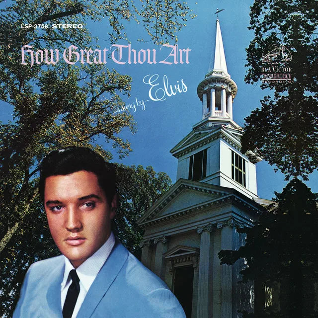 Music print | Elvis Presley - How Great Thou Art poster connecté