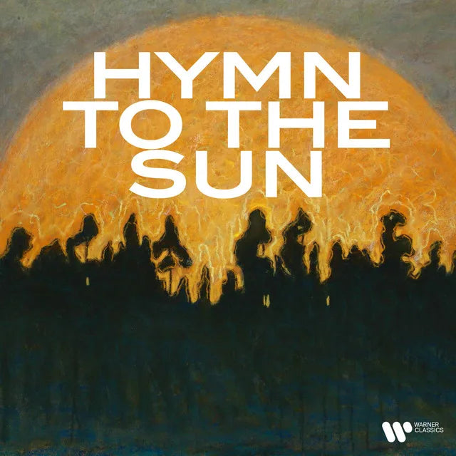 Music print | Wolfgang Amadeus Mozart & Frédéric Chopin & Johann Sebastian Bach & Ludwig van Beethoven & Claude Debussy & Aaron Copland & Alessandro Scarlatti & Amilcare Ponchielli & André Messager & Antonio Caldara - Hymn to the Sun poster connecté