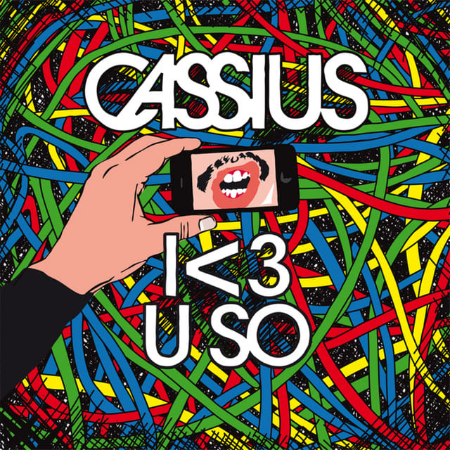 Music print | Cassius - I <3 U SO poster connecté