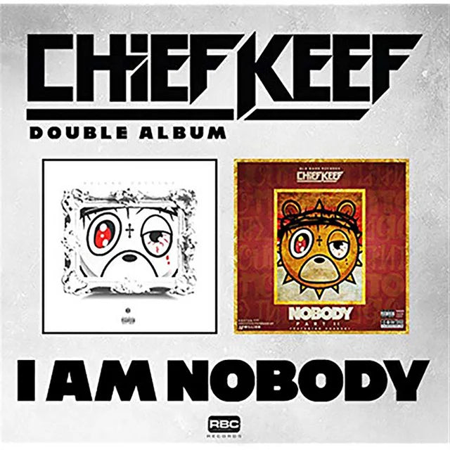 Music print | Chief Keef - I am Nobody poster connecté
