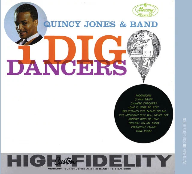 Music print | Quincy Jones - I Dig Dancers (Expanded Edition) poster connecté