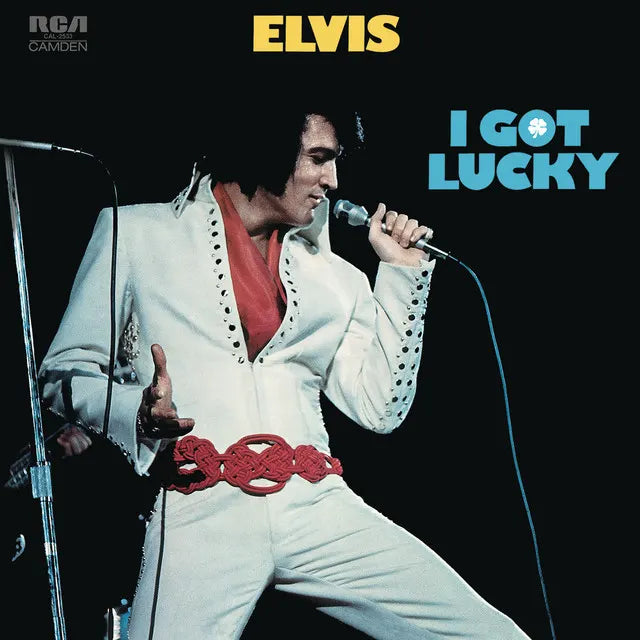Music print | Elvis Presley - I Got Lucky poster connecté