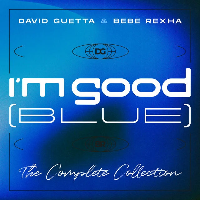 Music print | David Guetta & Bebe Rexha - I’m Good (Blue) [The Complete Collection] poster connecté