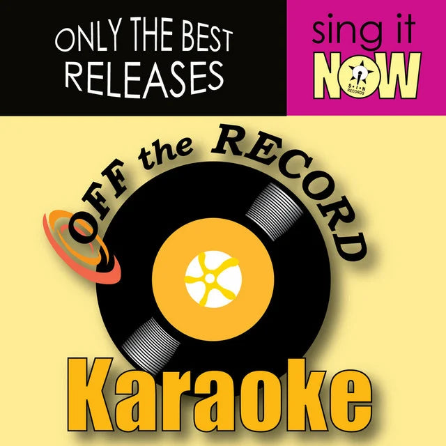 Music print | Off The Record Karaoke - I'm N Luv (Wit a Stripper) [In the Style of T-Pain - Mike Jones] [Karaoke Version] poster connecté