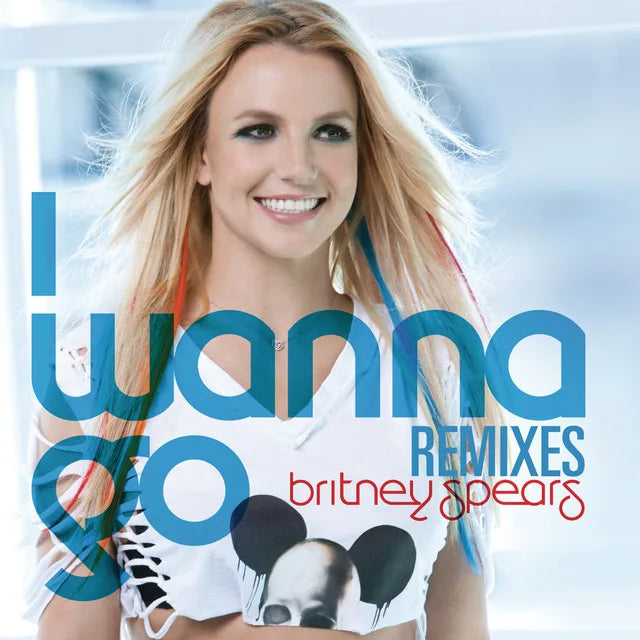 Music print | Britney Spears - I Wanna Go Remixes poster connecté