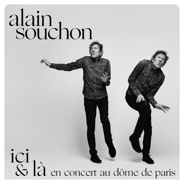 Music print | Alain Souchon - Ici & là, en concert au Dôme de Paris (Live, 2022) poster connecté
