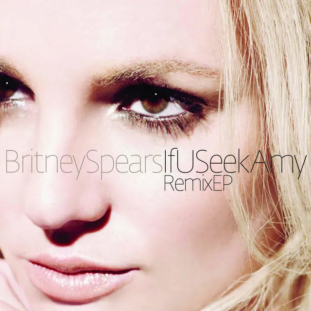Music print | Britney Spears - If U Seek Amy Remixes poster connecté