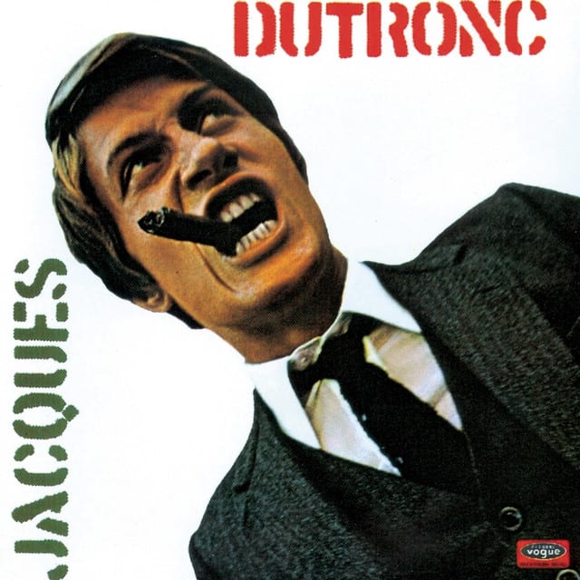 Music print | Jacques Dutronc - Il est cinq heures poster connecté