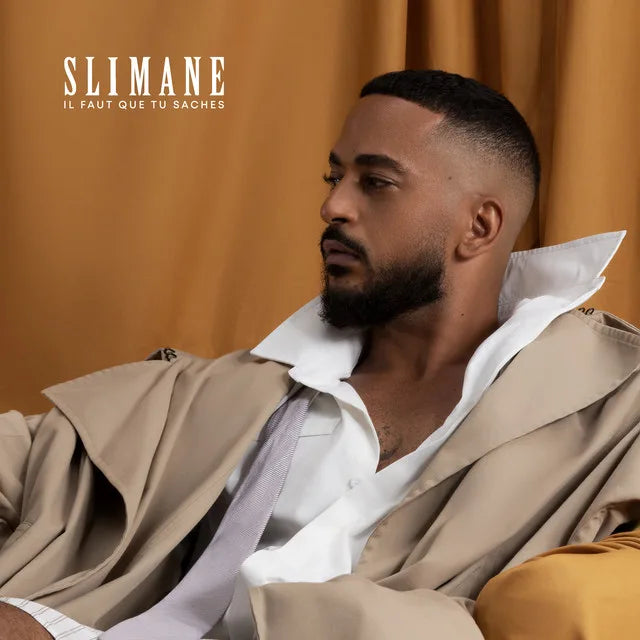 Music print | Slimane - Il faut que tu saches poster connecté