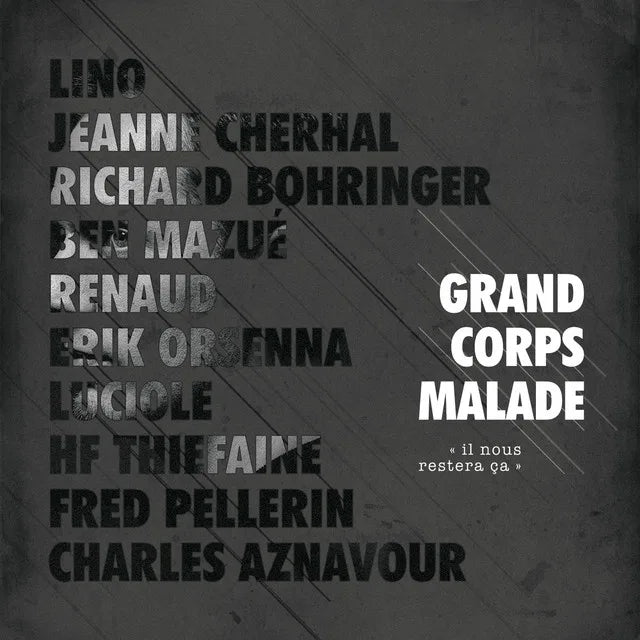 Music print | Grand Corps Malade - Il nous restera ça (Réédition) poster connecté