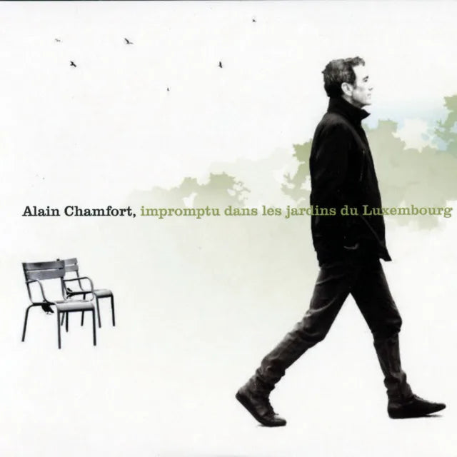 Music print | Alain Chamfort - Impromptu dans les jardins du Luxembourg poster connecté