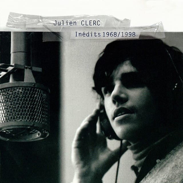 Music print | Julien Clerc - Inédits 1968-1998 poster connecté
