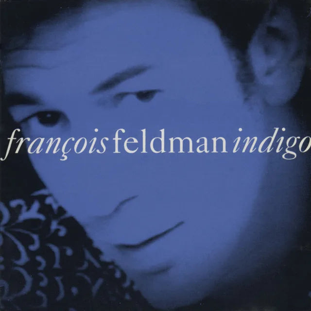 Music print | François Feldman - Indigo poster connecté