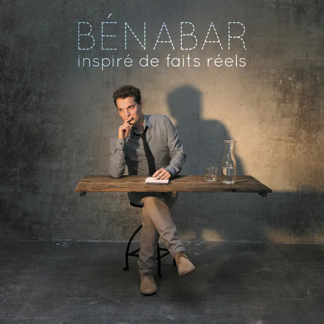 Music print | Bénabar - Inspiré de faits réels poster connecté