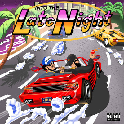 Music print | Larry June & Cardo Got Wings - Into The Late Night