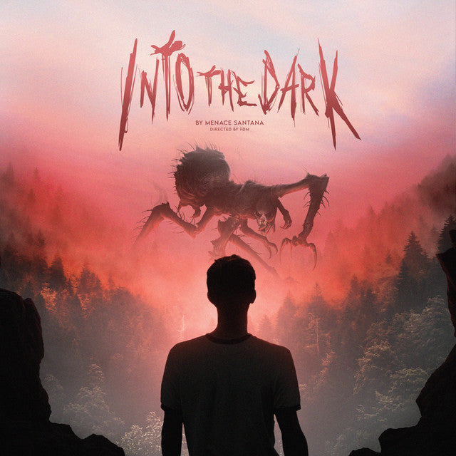 Music print | Menace Santana - Into the dark poster connecté