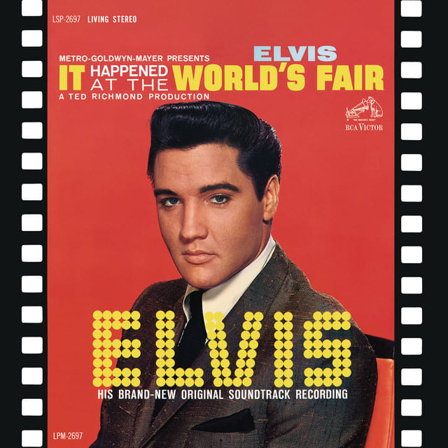 Music print | Elvis Presley - It Happened at the World's Fair poster connecté