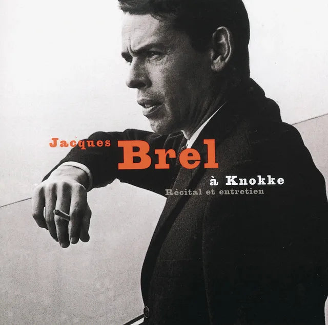 Music print | Jacques Brel - Jacques Brel A Knokke-Recital Et Entretien poster connecté