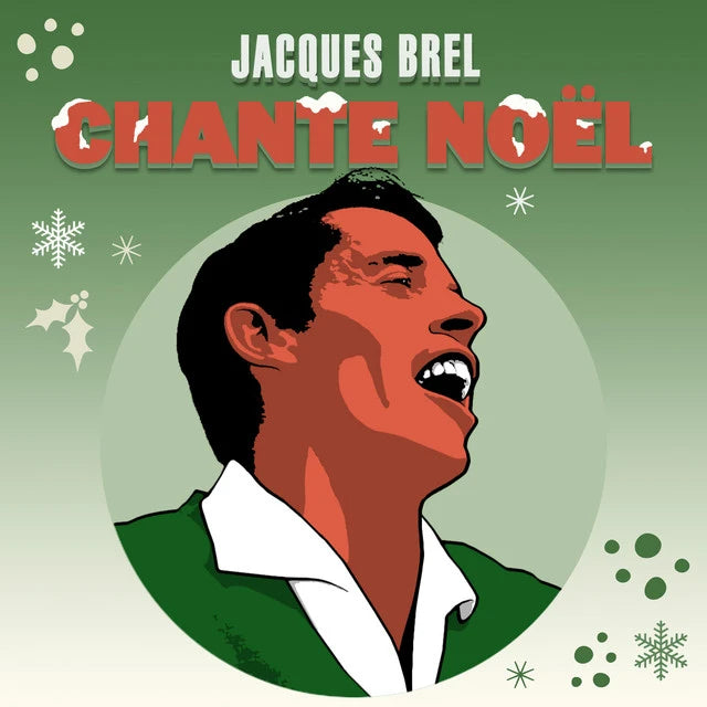 Music print | Jacques Brel - Jacques Brel chante Noël poster connecté