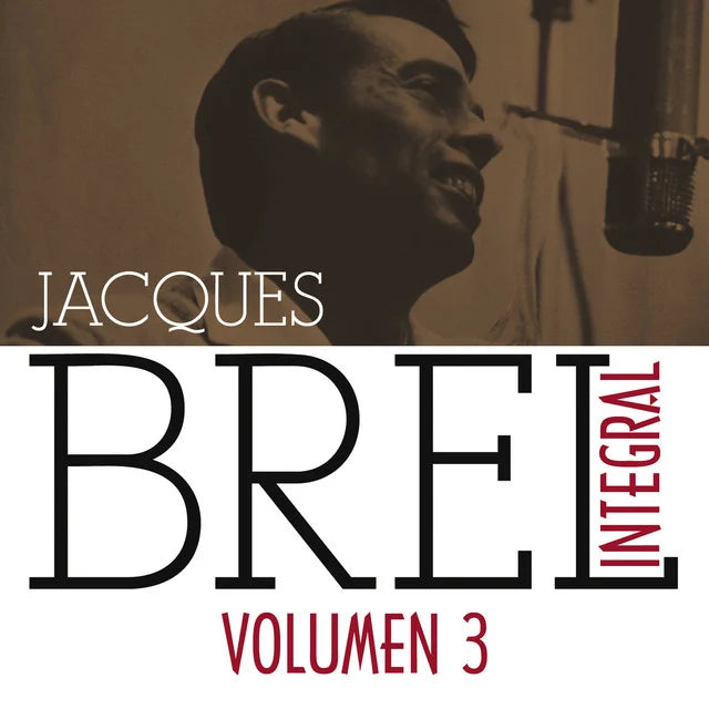 Music print | Jacques Brel - Jacques Brel Integral (1955-1962), Vol. 3/5 poster connecté