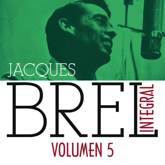 Music print | Jacques Brel - Jacques Brel Integral (1955-1962), Vol. 5/5 poster connecté