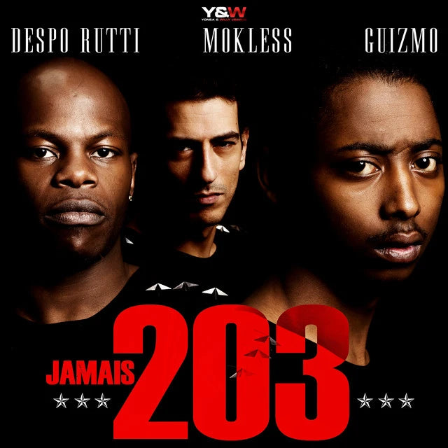 Music print | Despo Rutti & Guizmo & Mokless - Jamais 203 poster connecté