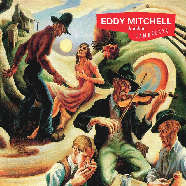 Music print | Eddy Mitchell - Jambalaya poster connecté